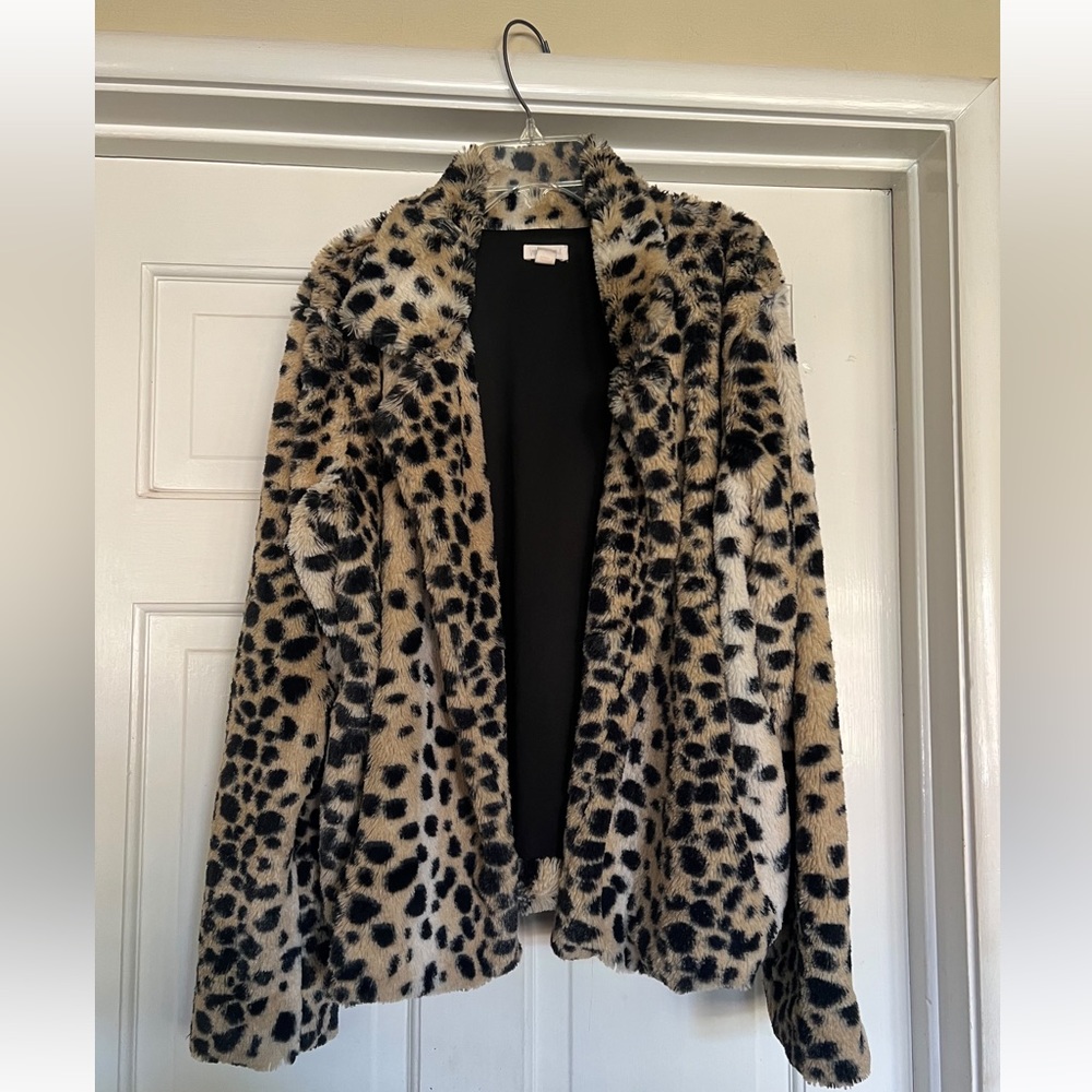 Wild Pearl Leopard Fur Jacket